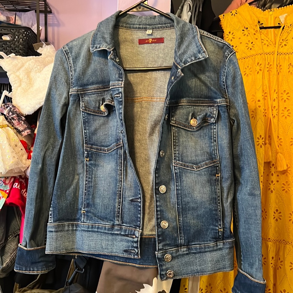 7 For All Mankind Jean Jacket